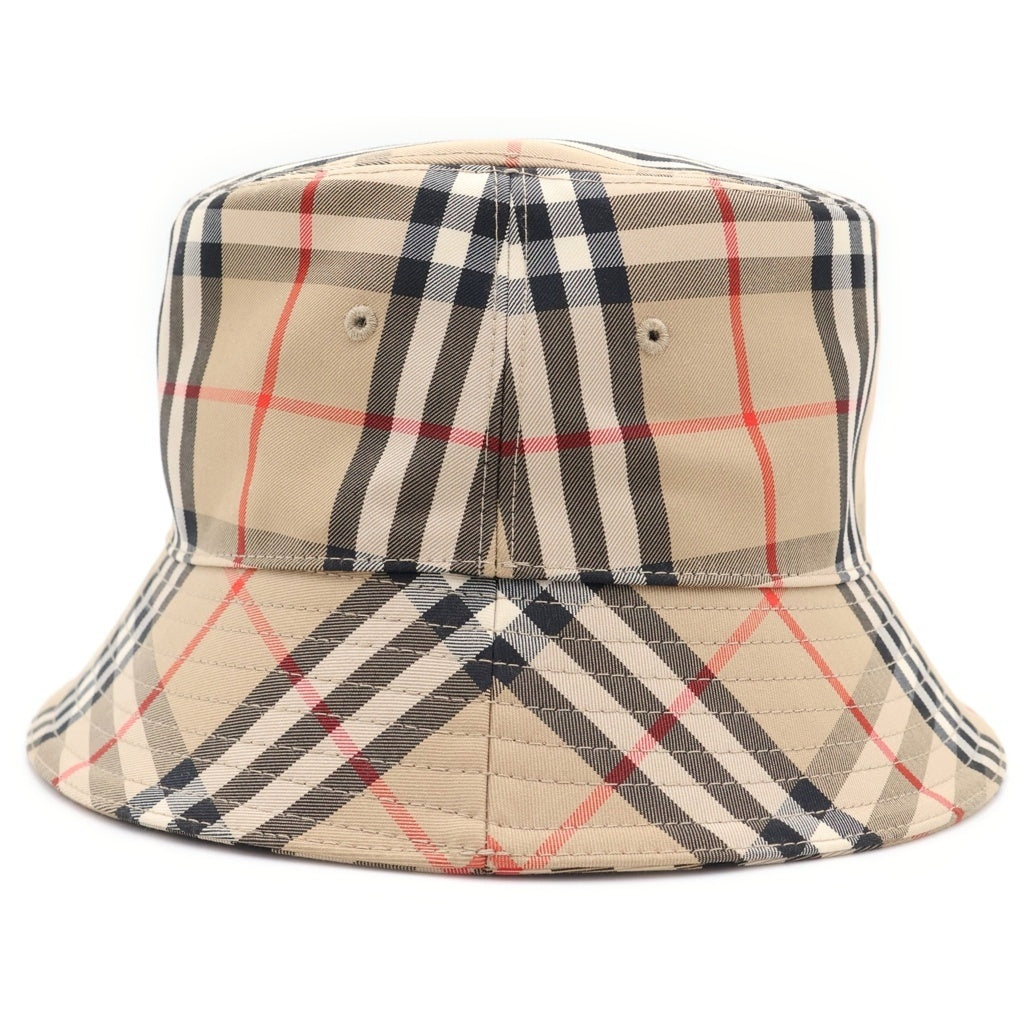 BURBERRY(バーバリー) ヴィンテージ チェック柄 バケットハット ベージュ#L