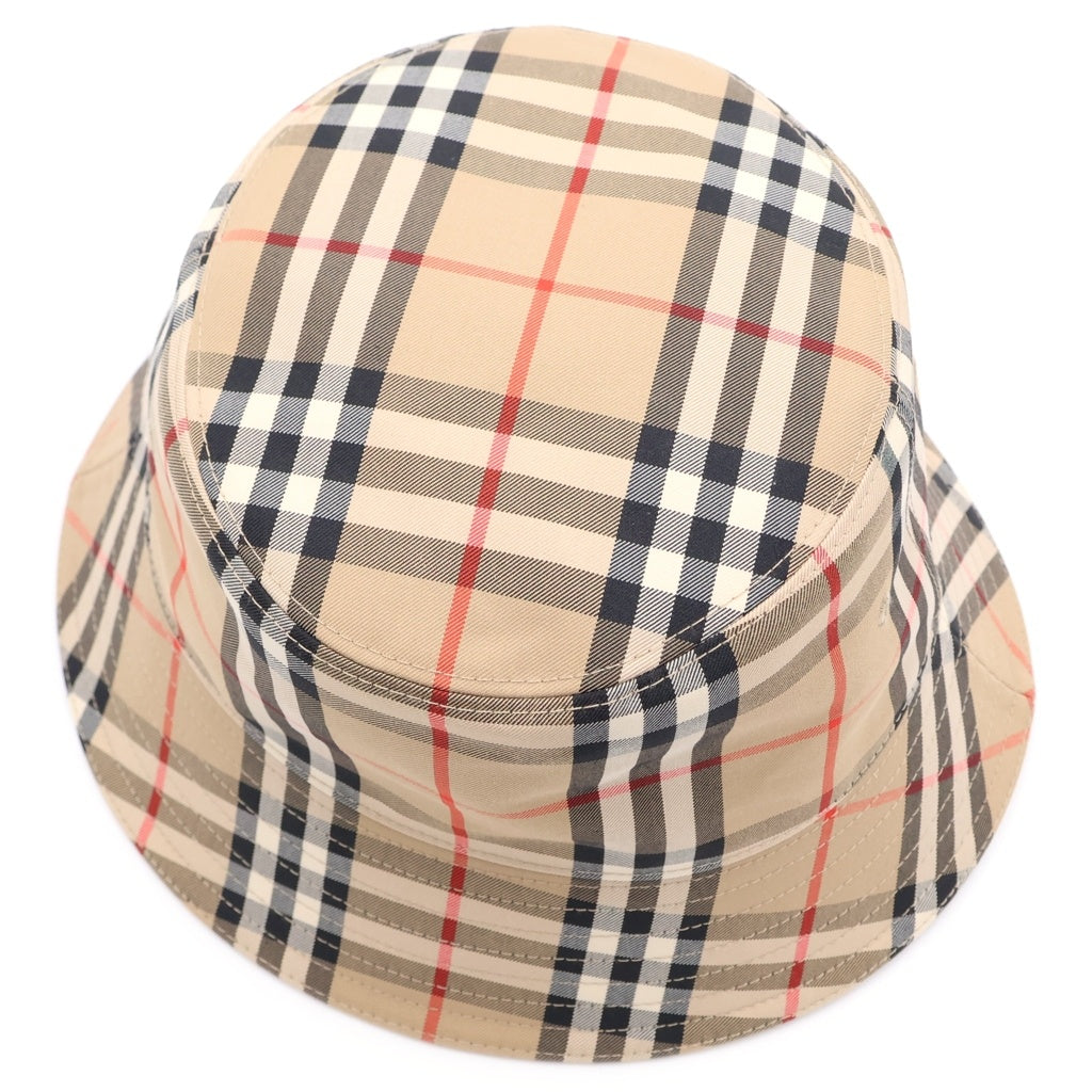 BURBERRY(バーバリー) ヴィンテージ チェック柄 バケットハット ベージュ#L