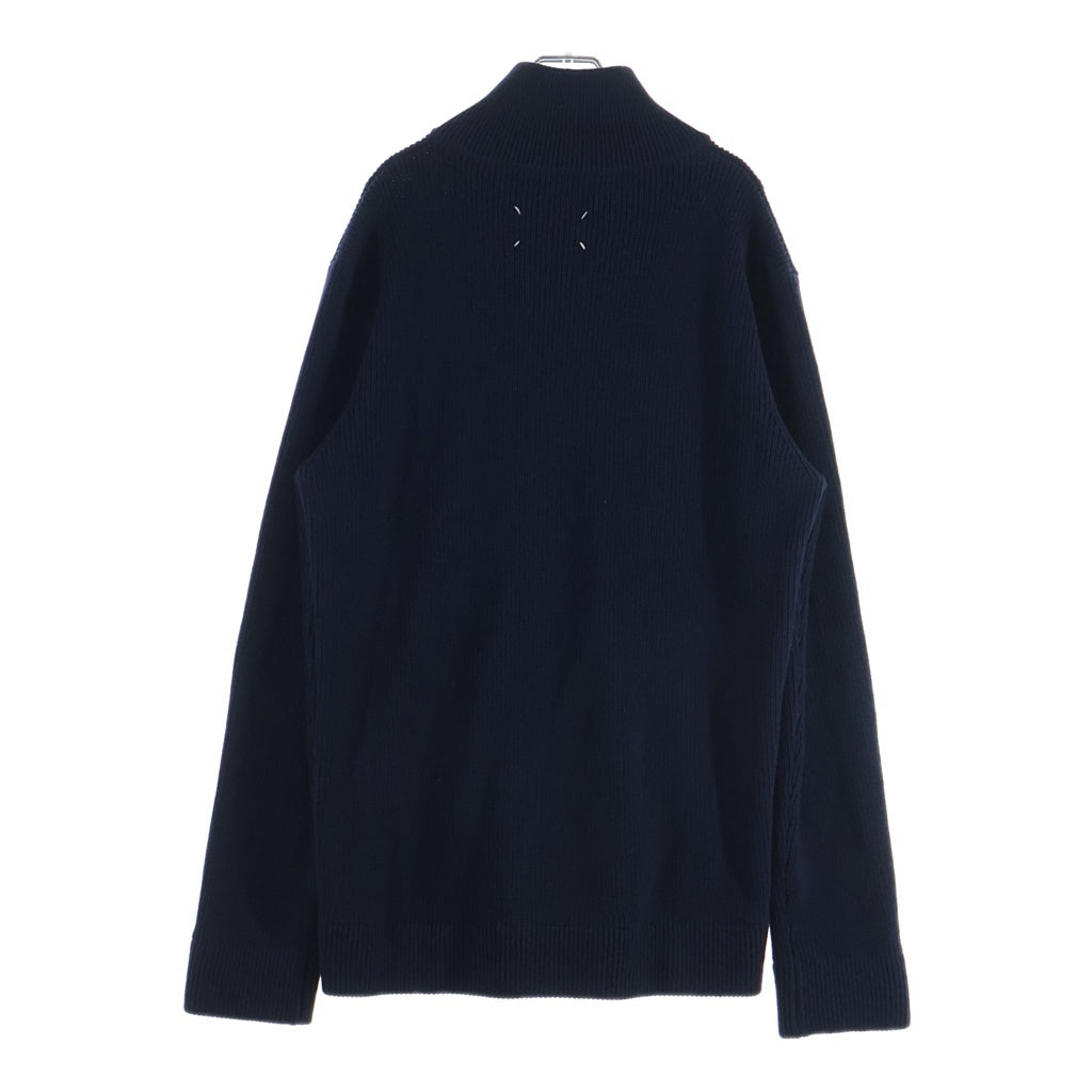 Maison Margiela(メゾンマルジェラ) ドライバーズニット ネイビー #XL