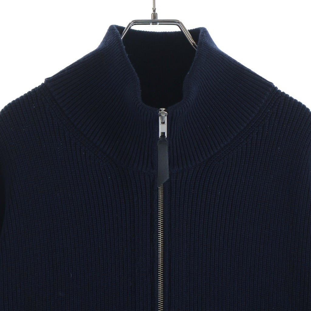 Maison Margiela(メゾンマルジェラ) ドライバーズニット ネイビー #XL