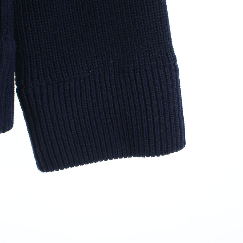 Maison Margiela(メゾンマルジェラ) ドライバーズニット ネイビー #XL