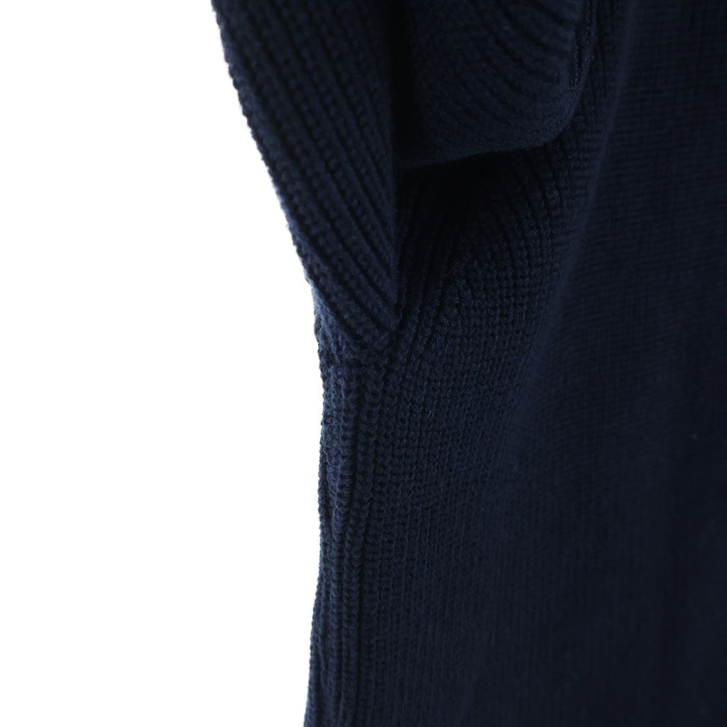 Maison Margiela(メゾンマルジェラ) ドライバーズニット ネイビー #XL