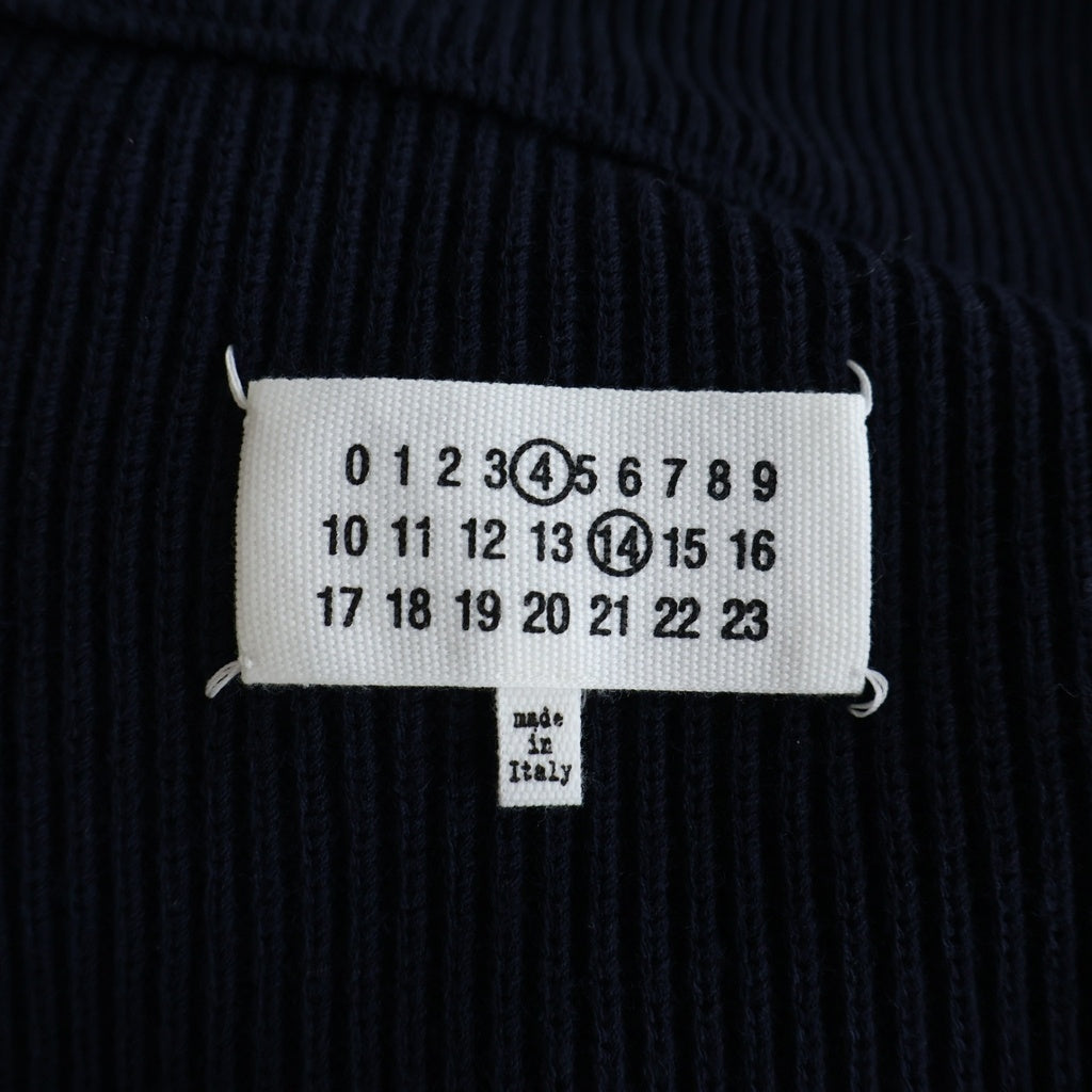 Maison Margiela(メゾンマルジェラ) ドライバーズニット ネイビー #XL