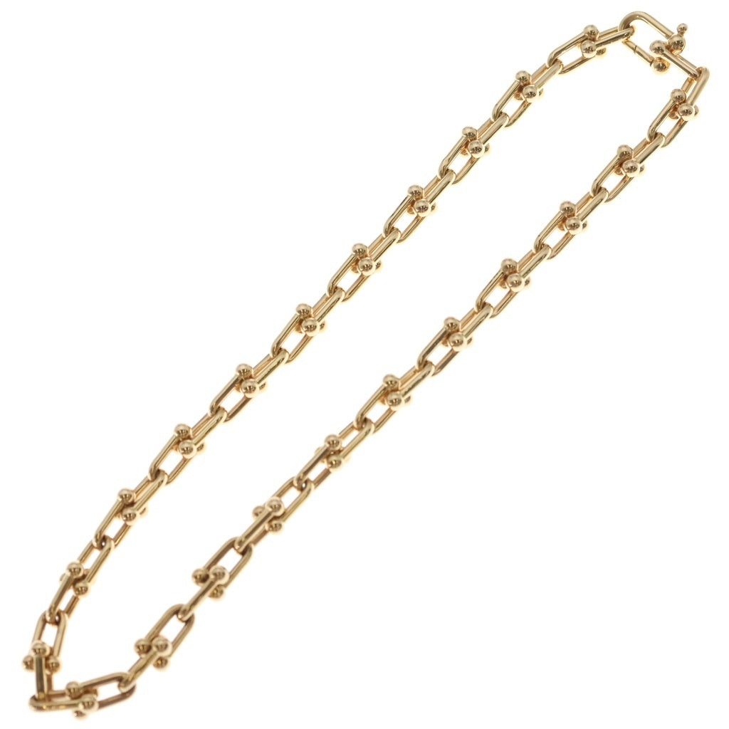 TIFFANY & Co.(ティファニー) ハードウェア リンク ネックレス ミディアム ピンクゴールド Au750PG ジュエリー
