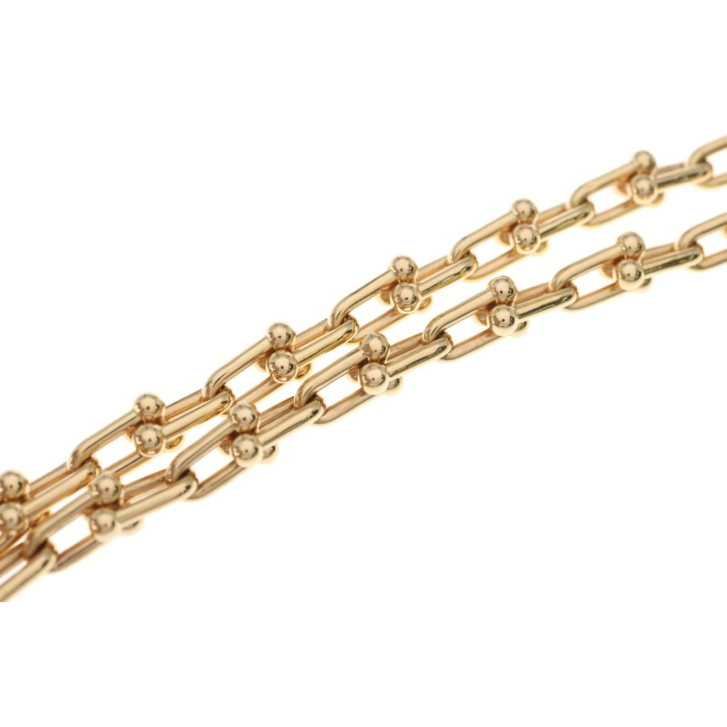 TIFFANY & Co.(ティファニー) ハードウェア リンク ネックレス ミディアム ピンクゴールド Au750PG ジュエリー