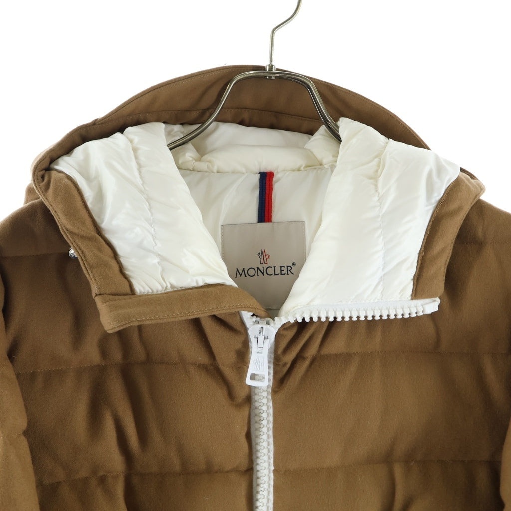 MONCLER(モンクレール) VABB GIUBBOTTO ダウンジャケット キャメル ウール/ナイロン G20911A00012