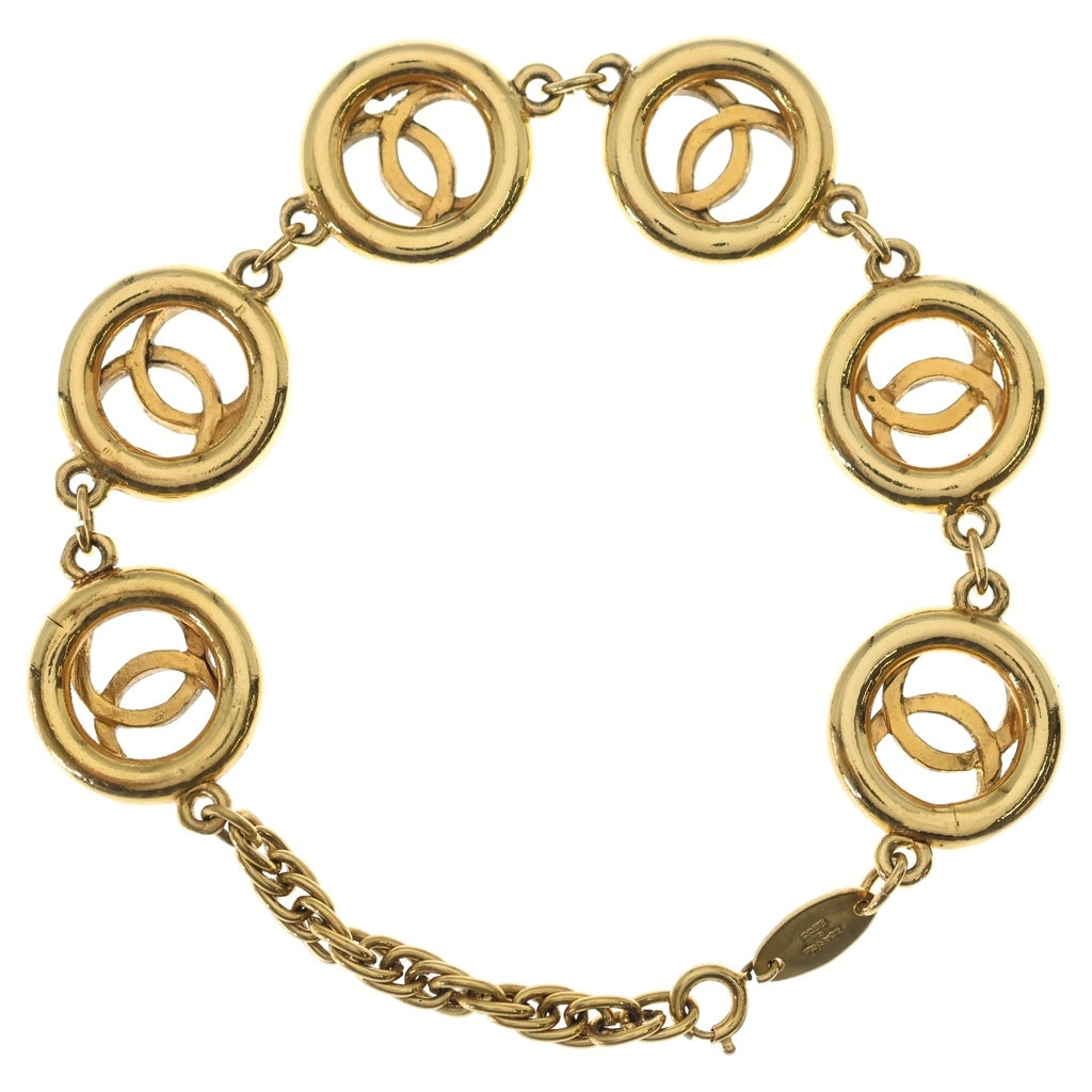 CHANEL(シャネル) 6P ココマーク ブレスレット ゴールド レディース