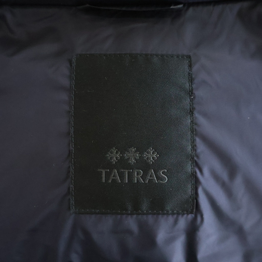 TATRAS(タトラス) ダウンベスト ネイビー メルコ ナイロン MTAT22A4834-D
