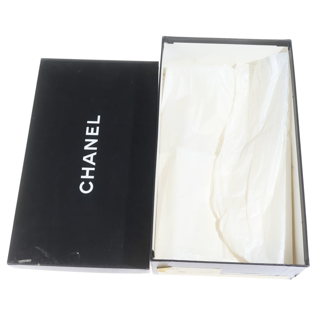 CHANEL(シャネル) リボンモチーフ バレエシューズ ブラック #37 レディース