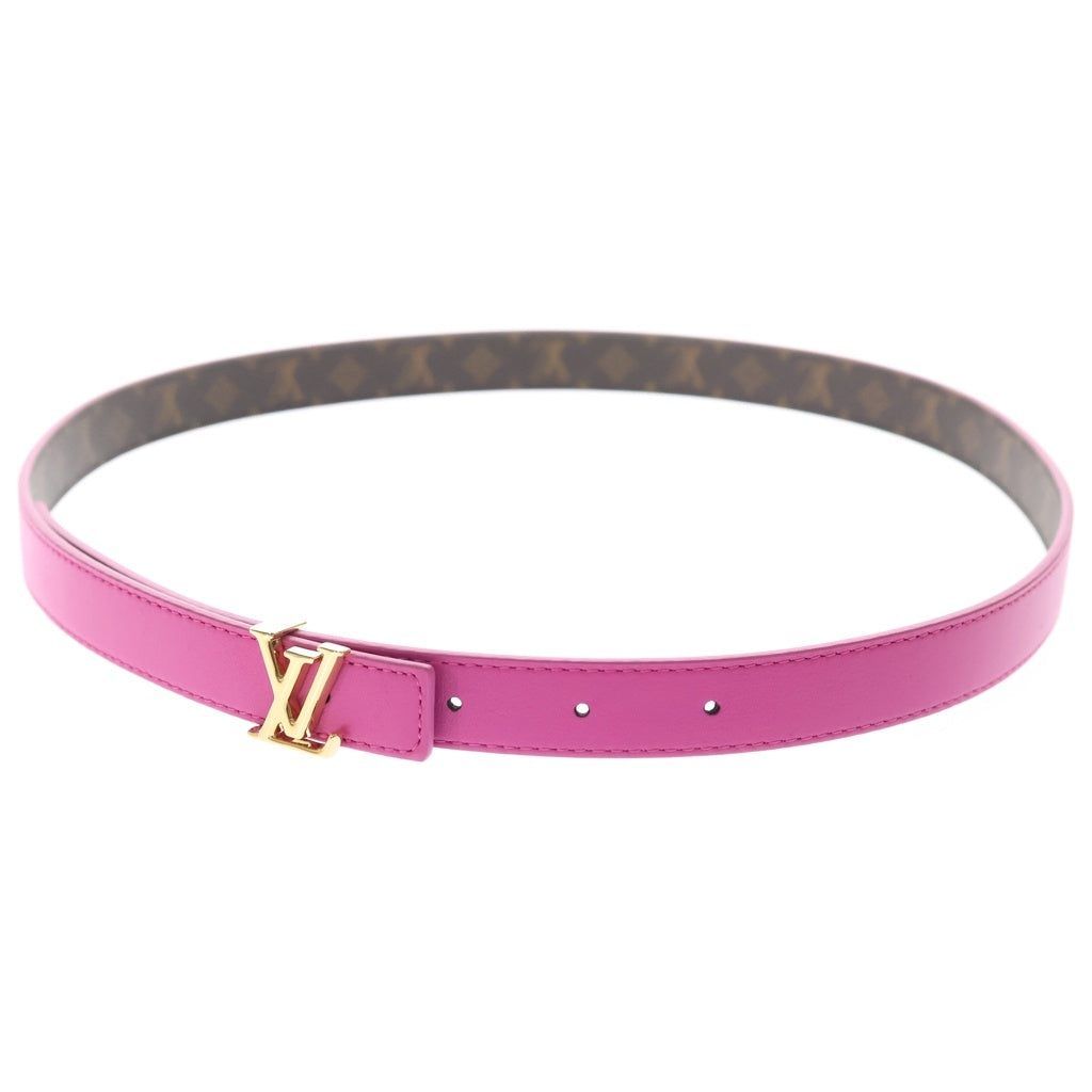 LOUIS VUITTON(ルイヴィトン) モノグラム サンチュール LVアイコニック20MMリバーシブル ベルト ブラウン×ピンク 80/32 M0703 レディース