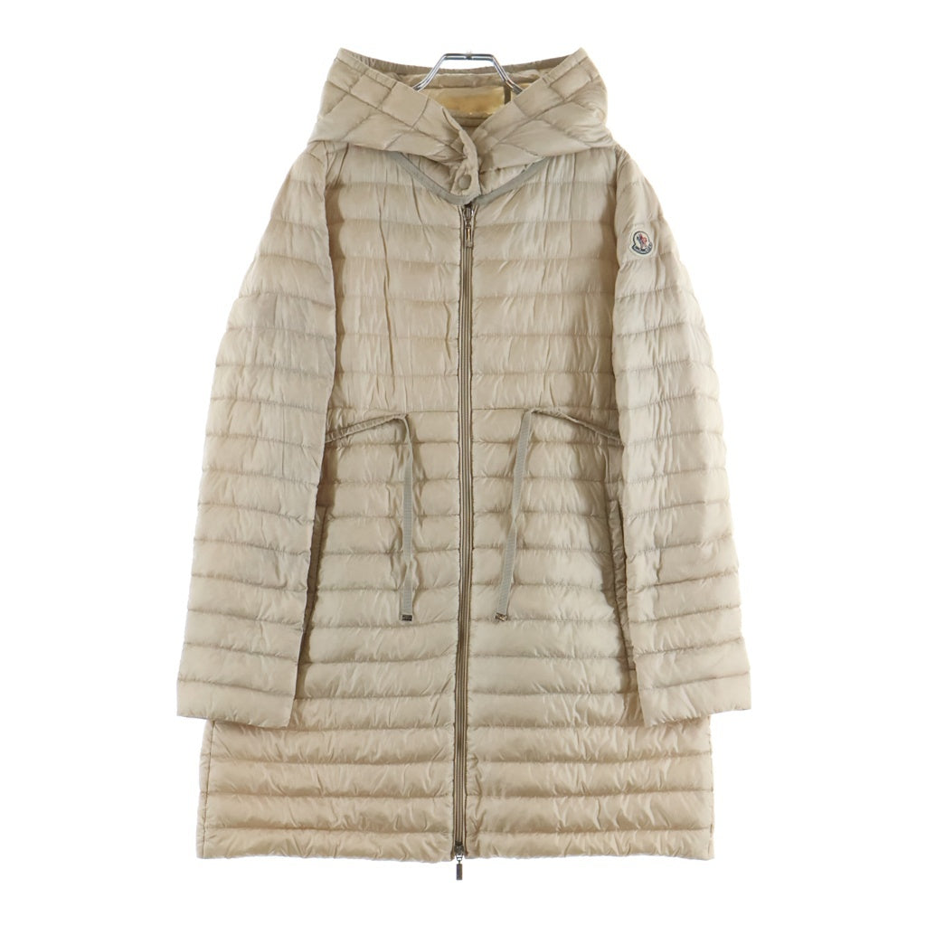 MONCLER(モンクレール) バーベル ジップアップ フーディ ダウンコート ベージュ 3 510934931299 レディース