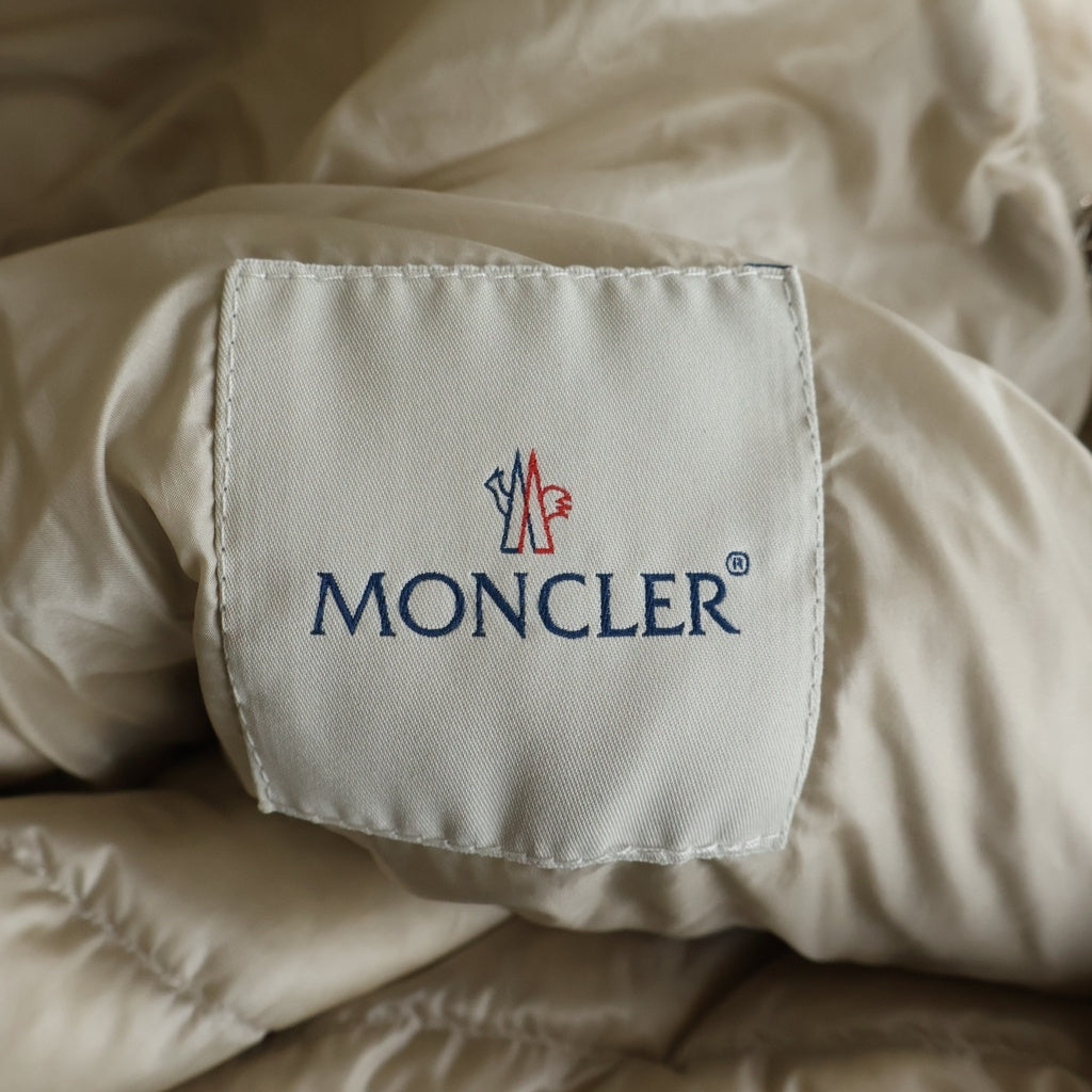 MONCLER(モンクレール) バーベル ジップアップ フーディ ダウンコート ベージュ 3 510934931299 レディース