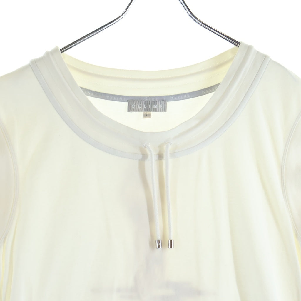 CELINE(セリーヌ) ノースリーブ トップス ホワイト レディース #L