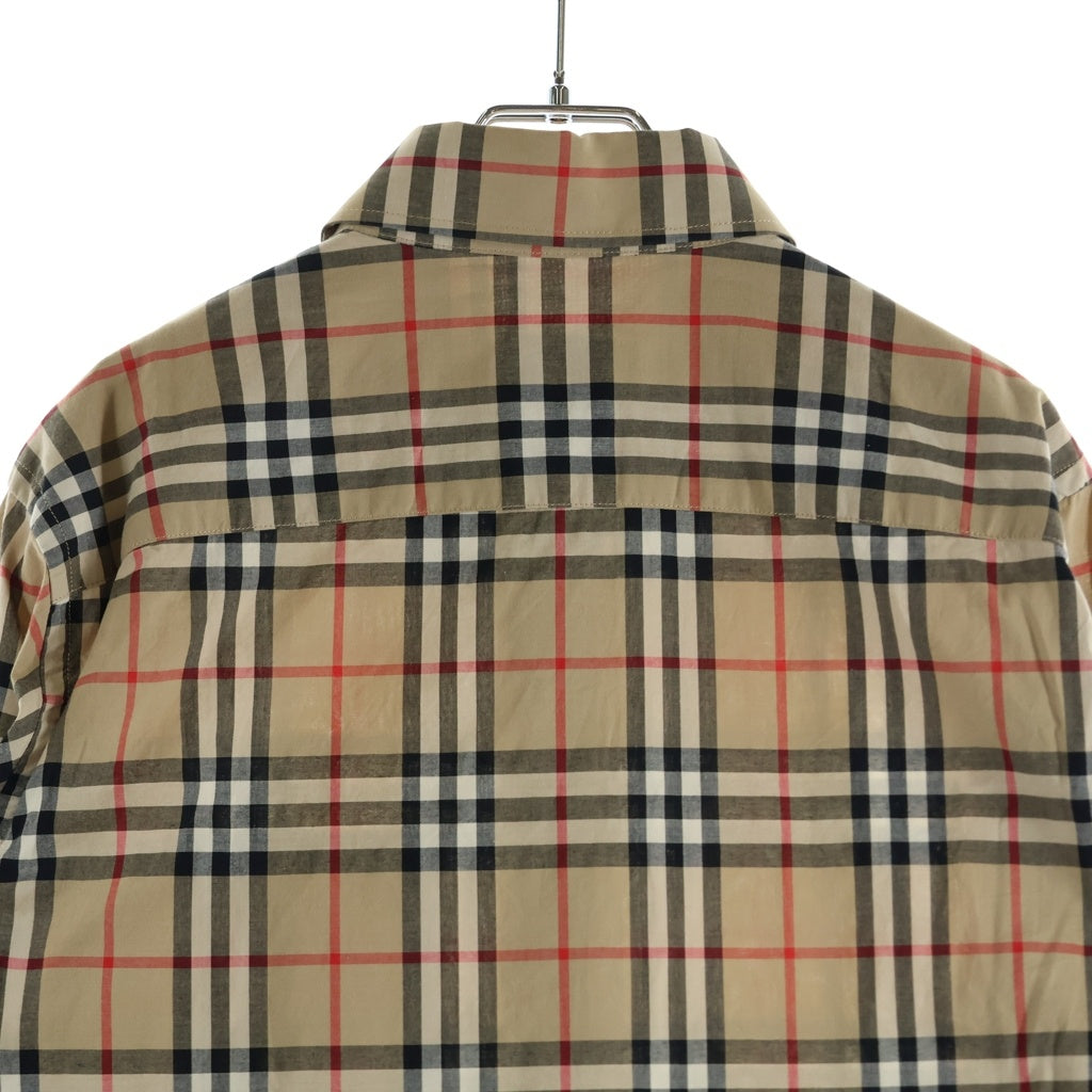 BURBERRY(バーバリー) ノバチェックシャツ ベージュ #M 8017567