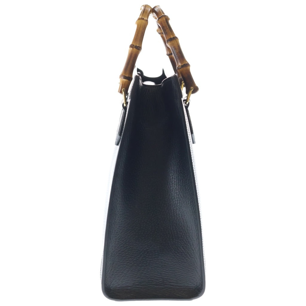 GUCCI(グッチ) ダイアナ ラージ レザー ハンドバッグ 2wayショルダーバッグ ブラック 678842 レディース