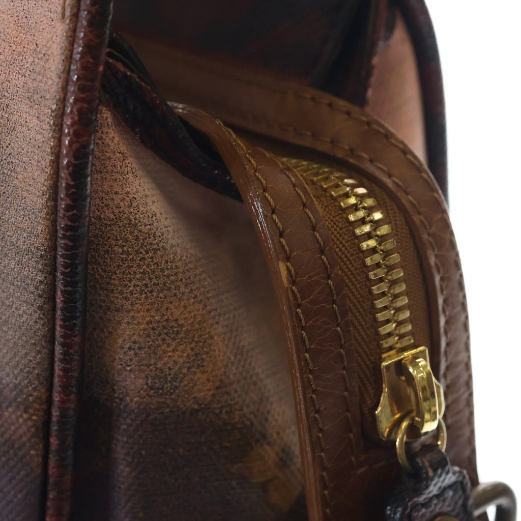 LOUIS VUITTON(ルイヴィトン) モノグラム・ジョークス グラディエート ハンドバッグ ピンク×レッド レザー M95739 ゴールド金具 レディース