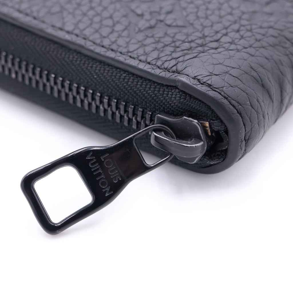 LOUIS VUITTON(ルイヴィトン) モノグラム トリヨン ジッピーウォレット ホリゾンタル M11721 ラウンドファスナー 長財布 ブラック