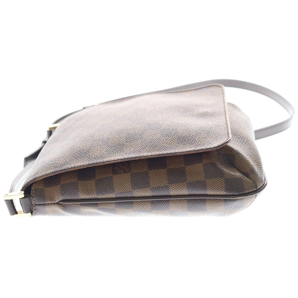 LOUIS VUITTON(ルイヴィトン) ダミエ ミュゼット サルサロング ショルダーバッグ ブラウン レザー×PVC N51300 ゴールド金具 レディース