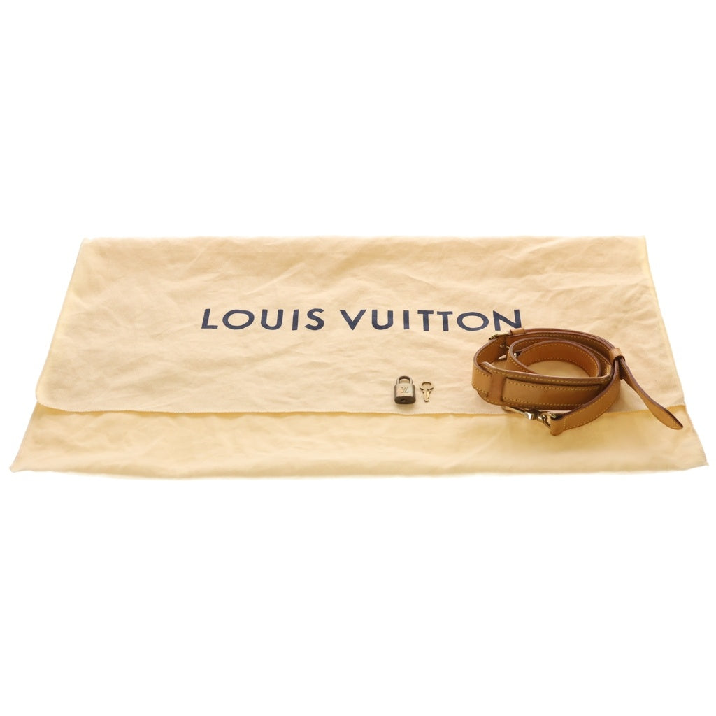 LOUIS VUITTON(ルイヴィトン) モノグラム キーポルバンドリエール55 ハンドバッグ ボストンバッグ トラベルバッグ ショルダーバッグ ブラウン レザー×PVC M41414 ゴールド金具