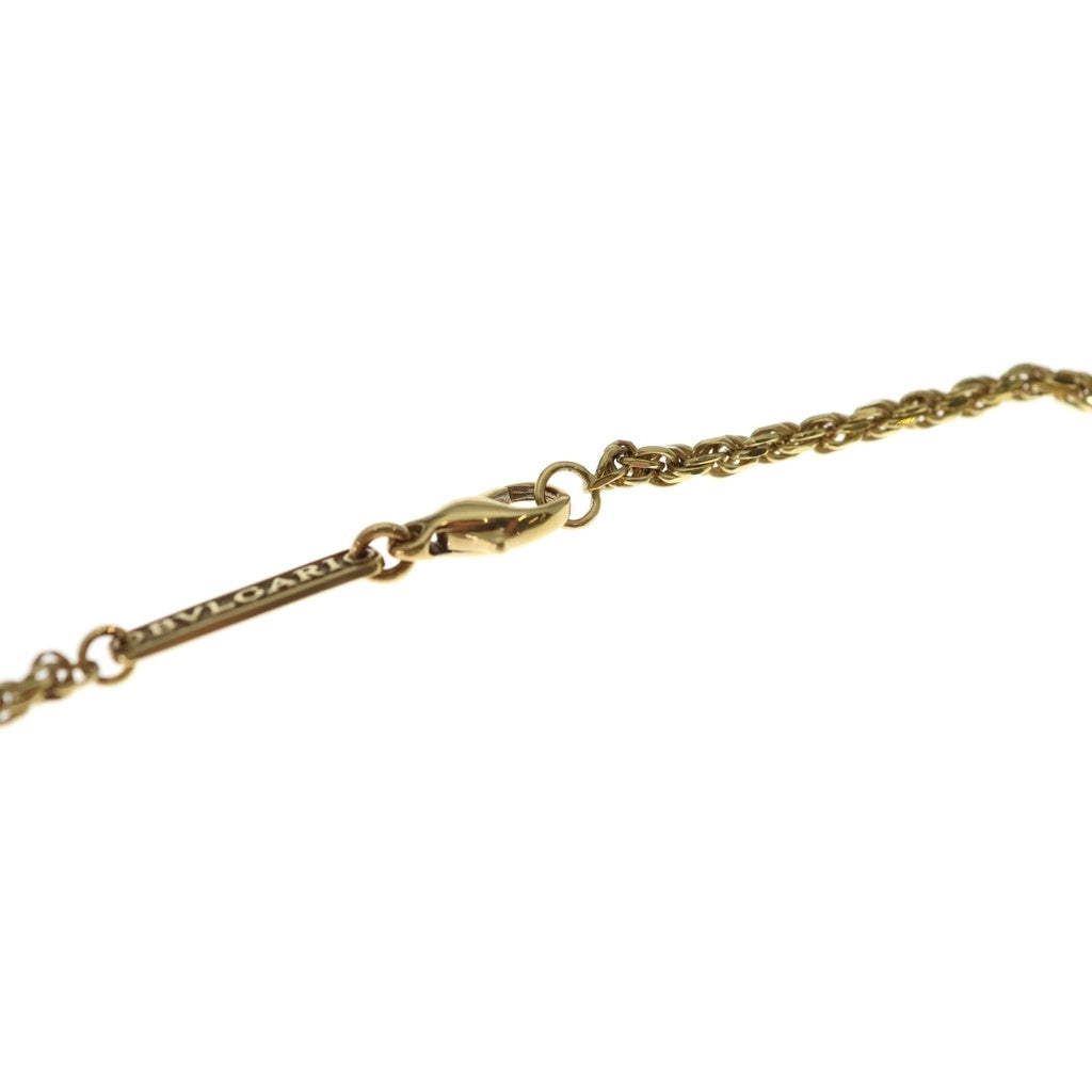 BVLGARI(ブルガリ) アレグラ マルチストーンネックレス ペンダント チェーン ゴールド×マルチカラー 750YG レディース
