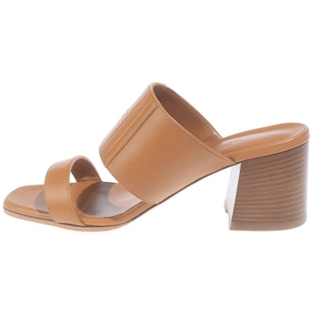 HERMES(エルメス) Kute60 厚底サンダル ブラウン