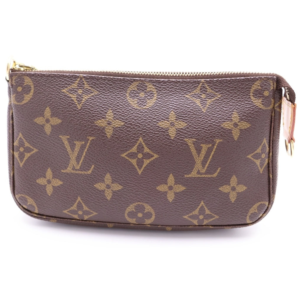 LOUIS VUITTON(ルイヴィトン) モノグラム バケットPM ハンドバッグ ブラウン PVCレザー M42238 レディース