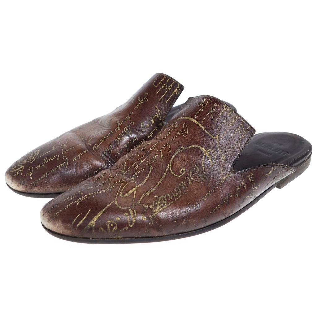 Berluti(ベルルッティ) カリグラフィサマーシューズ ブラウン #9 1/2