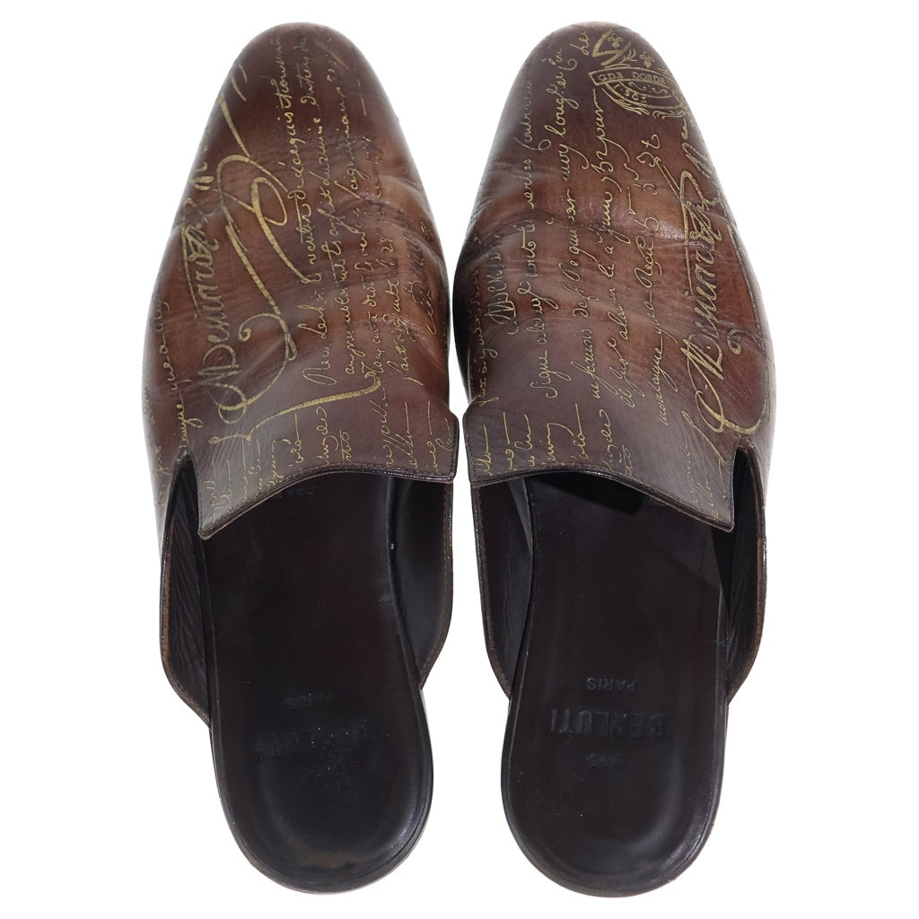 Berluti(ベルルッティ) カリグラフィサマーシューズ ブラウン #9 1/2