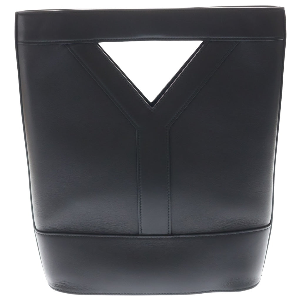 YVES SAINT LAURENT(イヴサンローラン) Yスモール レザー 2WAY ハンドバッグ ショルダーバック 808224 ブラック レディース