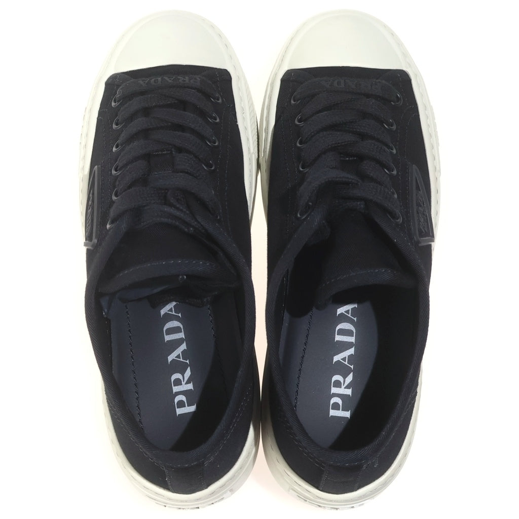 PRADA(プラダ) ギャバジン ローカットスニーカー #35 1/2 レディース