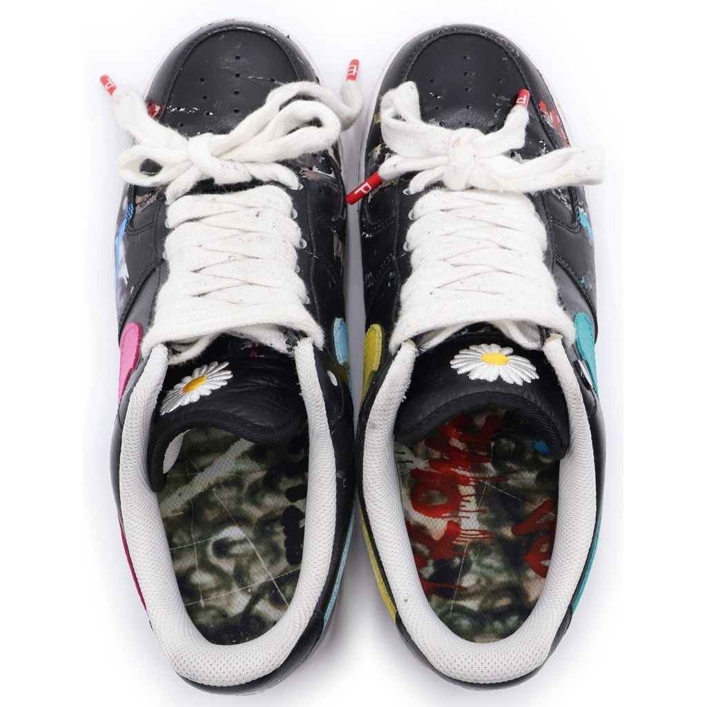 NIKE(ナイキ) ×PEACEMINUSONE Air Force 1 Low '07 Para-Noise 3.0 ピースマイナスワン エアフォース1 ローカットスニーカー シューズ ブラック US9.5/27.5cm AQ3692-004