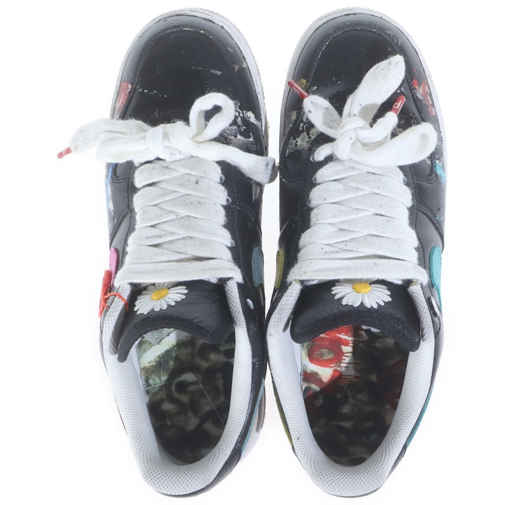 NIKE(ナイキ) ×PEACEMINUSONE Air Force 1 Low '07 Para-Noise 3.0 ピースマイナスワン エアフォース1 ローカットスニーカー シューズ ブラック US9.5/27.5cm AQ3692-004