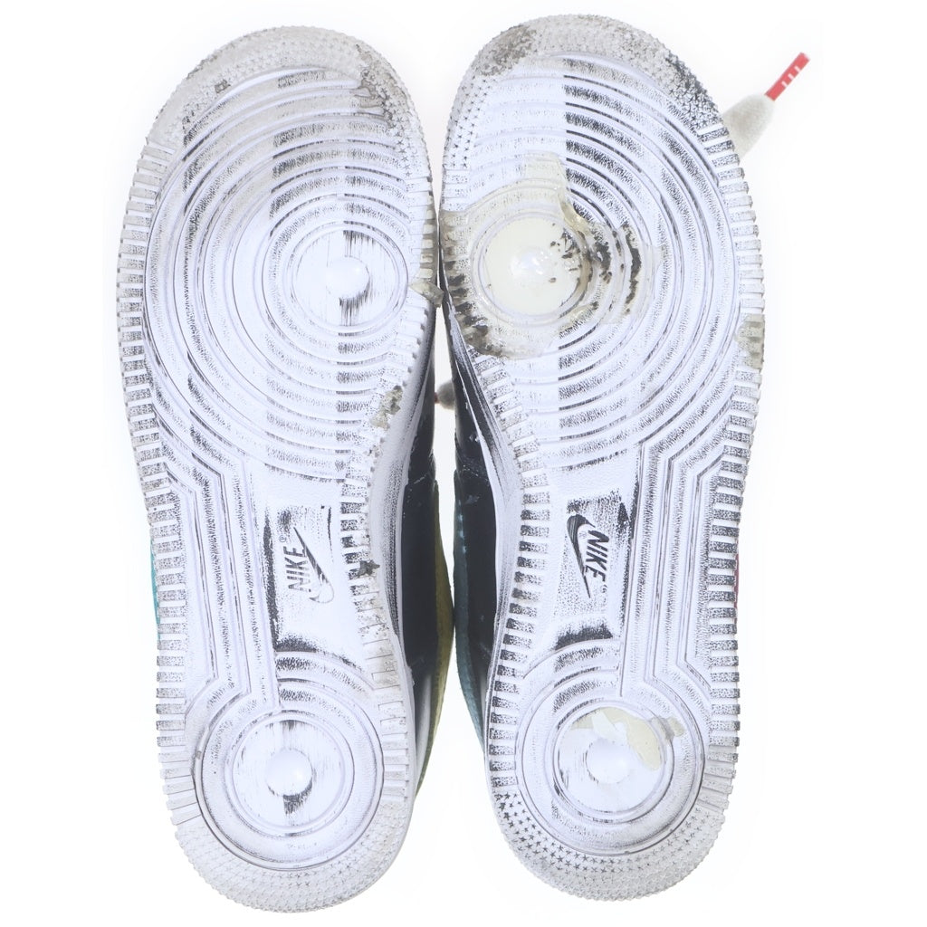 NIKE(ナイキ) ×PEACEMINUSONE Air Force 1 Low '07 Para-Noise 3.0 ピースマイナスワン エアフォース1 ローカットスニーカー シューズ ブラック US9.5/27.5cm AQ3692-004