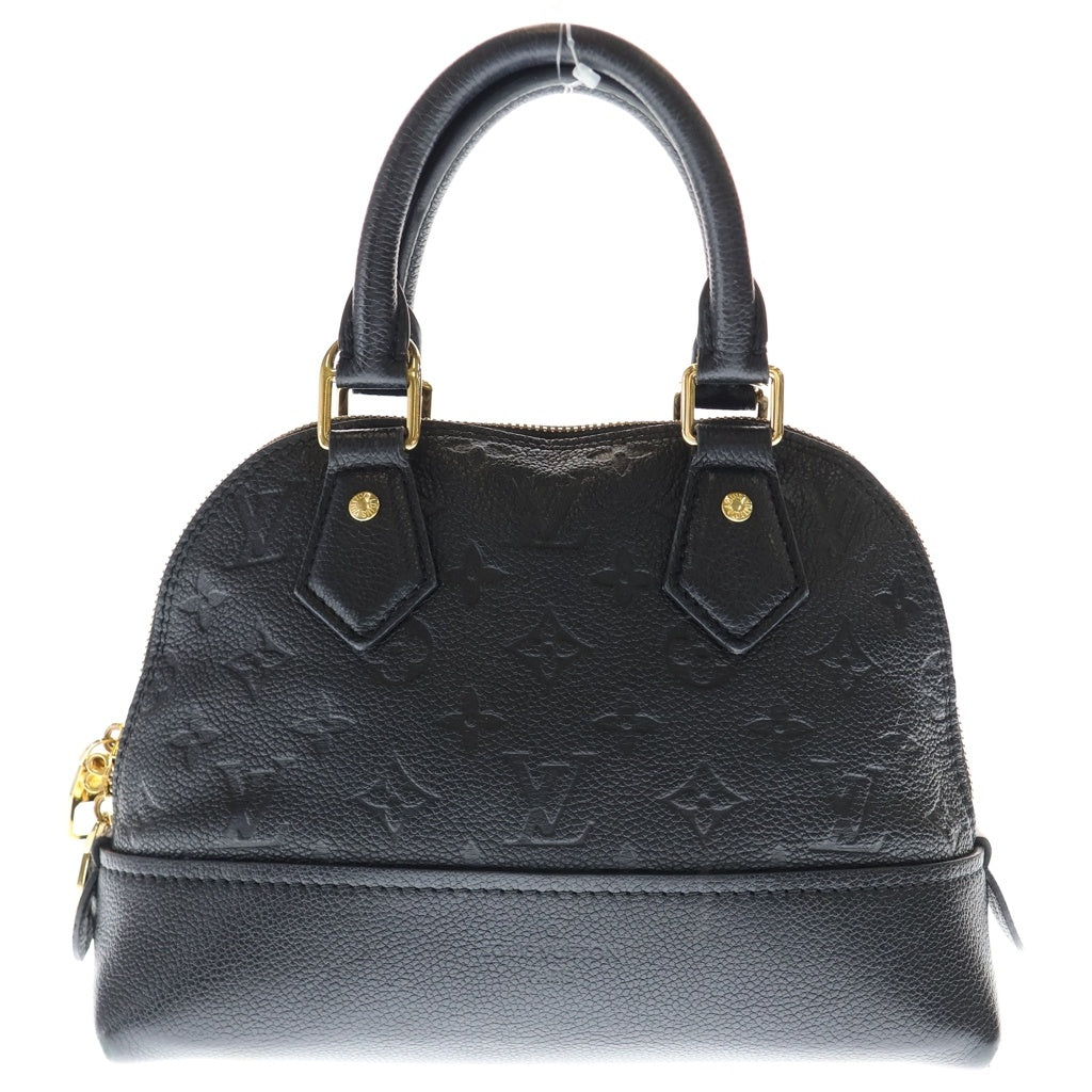 LOUIS VUITTON(ルイヴィトン) モノグラムアンプラント ネオアルマBB 2WAYバッグ ハンドバッグ ショルダーバッグ ブラック レザー M44829 ゴールド金具 レディース
