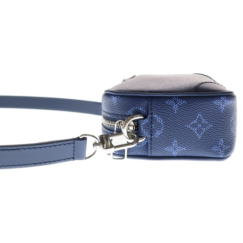 LOUIS VUITTON(ルイヴィトン) モノグラム ヘリテージ トロカデロ ウェアラブル ウォレット ショルダーバッグ ネイビー M26826 RFID レディース
