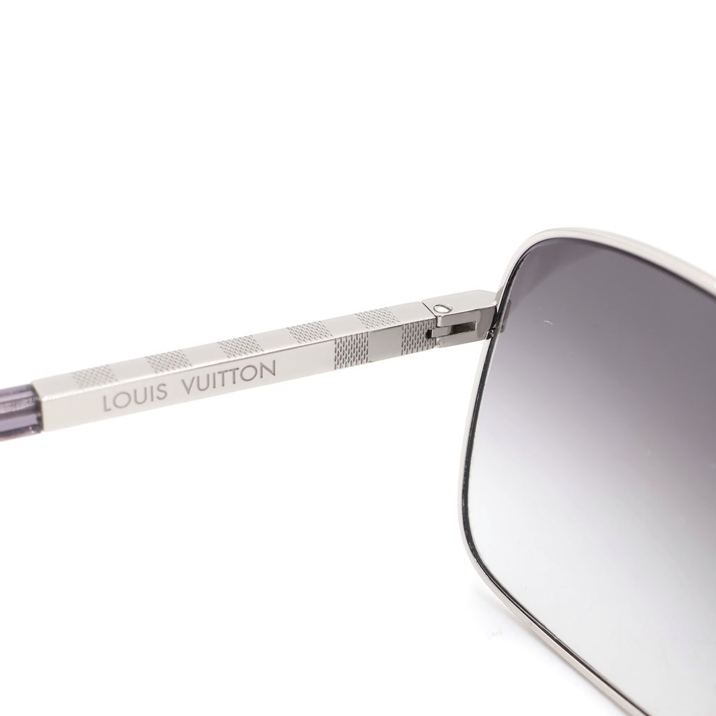 LOUIS VUITTON(ルイヴィトン) サングラス・アティテュード アイウェア メガネ 眼鏡 ダミエ グレー/シルバー Z0260U レディース