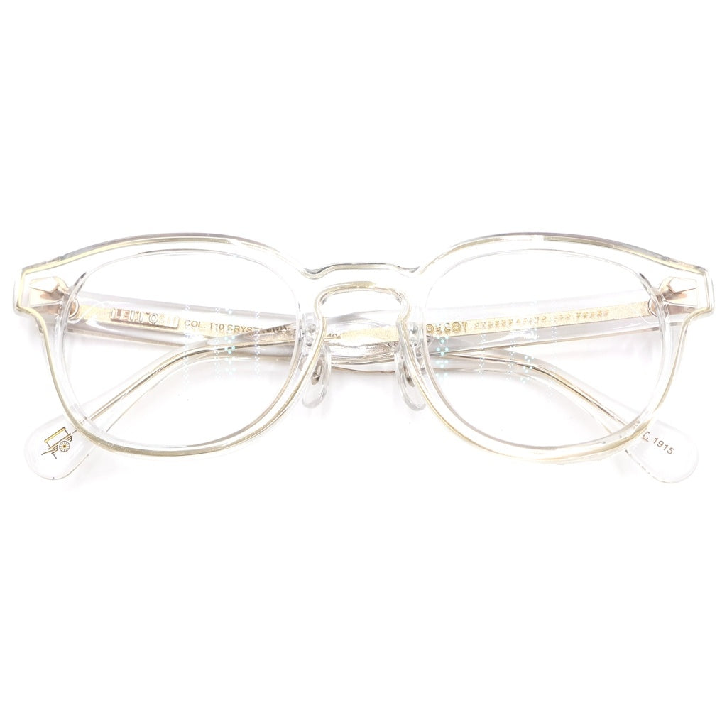 MOSCOT(モスコット) ■レムトッシュ CRYSTAL 49□24-145 ソフトケース・箱