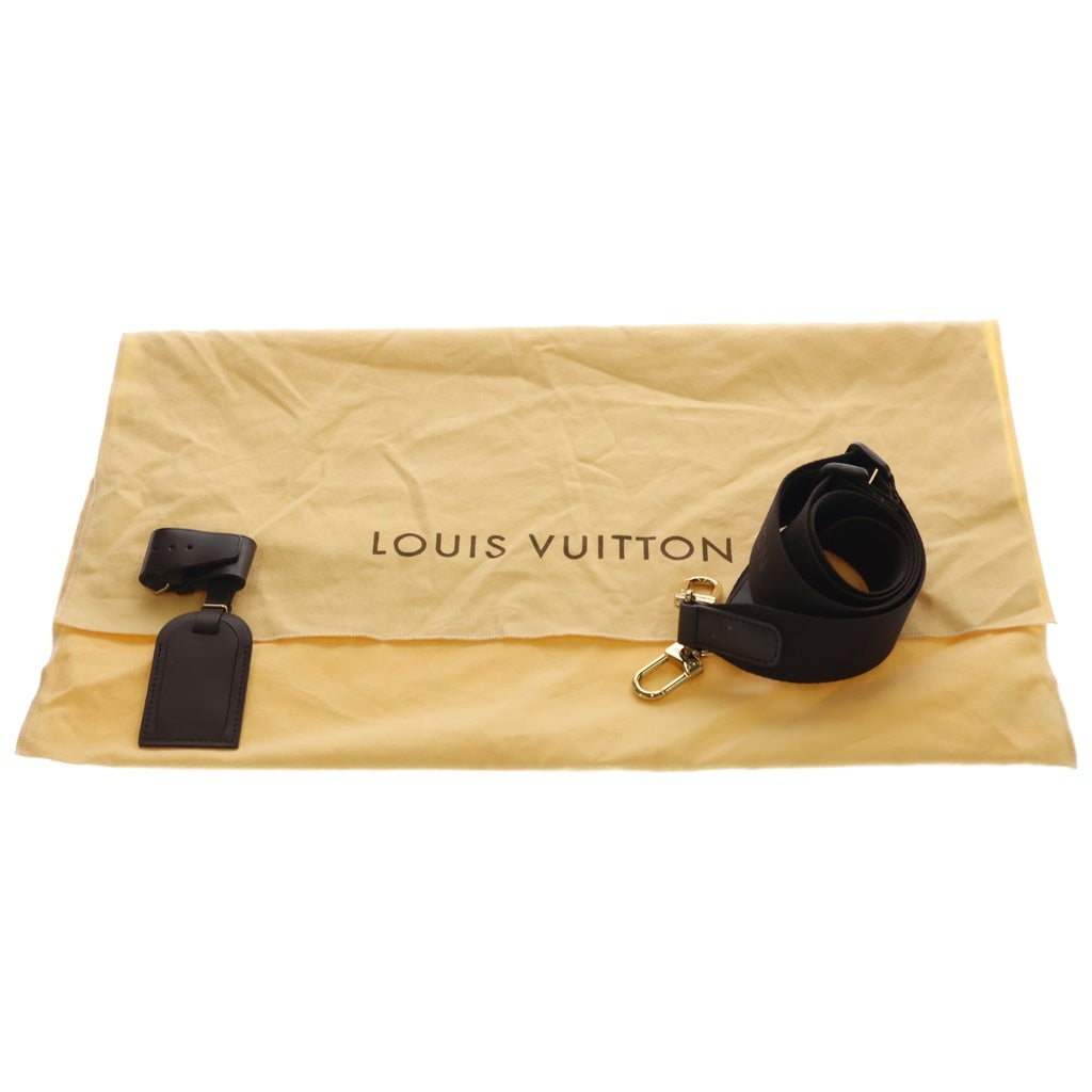 LOUIS VUITTON(ルイヴィトン) ダミエ エべヌ イカール ハンド ショルダーバッグ PVC レザー ブラウン N23252