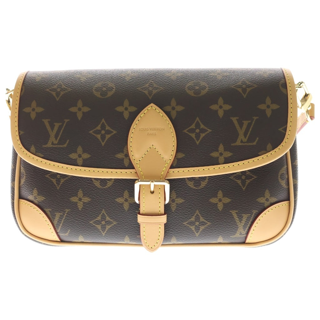 LOUIS VUITTON(ルイヴィトン) モノグラム ディアヌNM PM PVC レザー 2WAY ハンドバッグ ショルダーバッグ ICタイプ ブラウン M46049 レディース