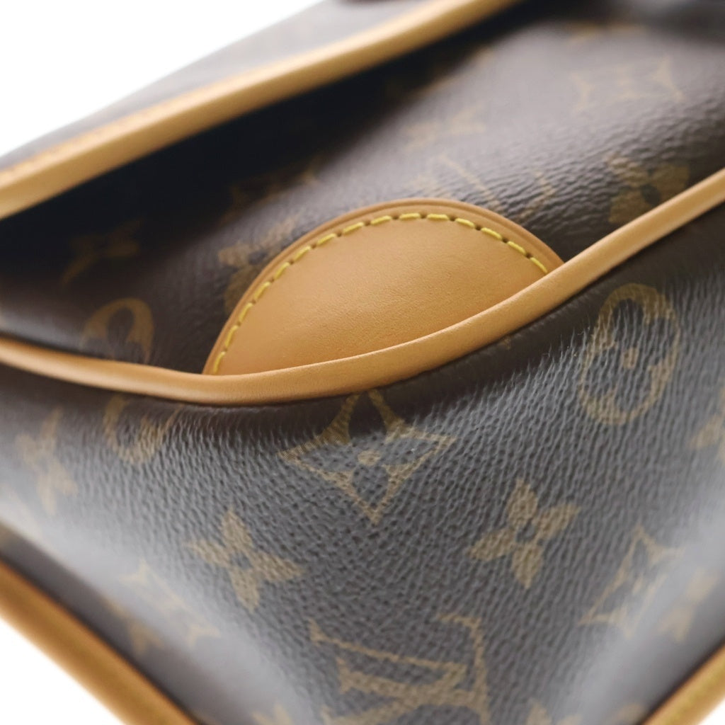 LOUIS VUITTON(ルイヴィトン) モノグラム ディアヌNM PM PVC レザー 2WAY ハンドバッグ ショルダーバッグ ICタイプ ブラウン M46049 レディース