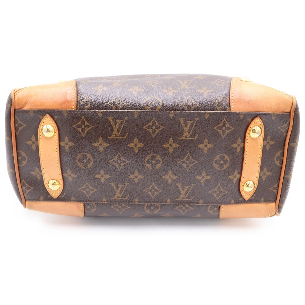 LOUIS VUITTON(ルイヴィトン) モノグラム レティーロPM PVC レザー ハンドバッグ ブラウン M40325 レディース