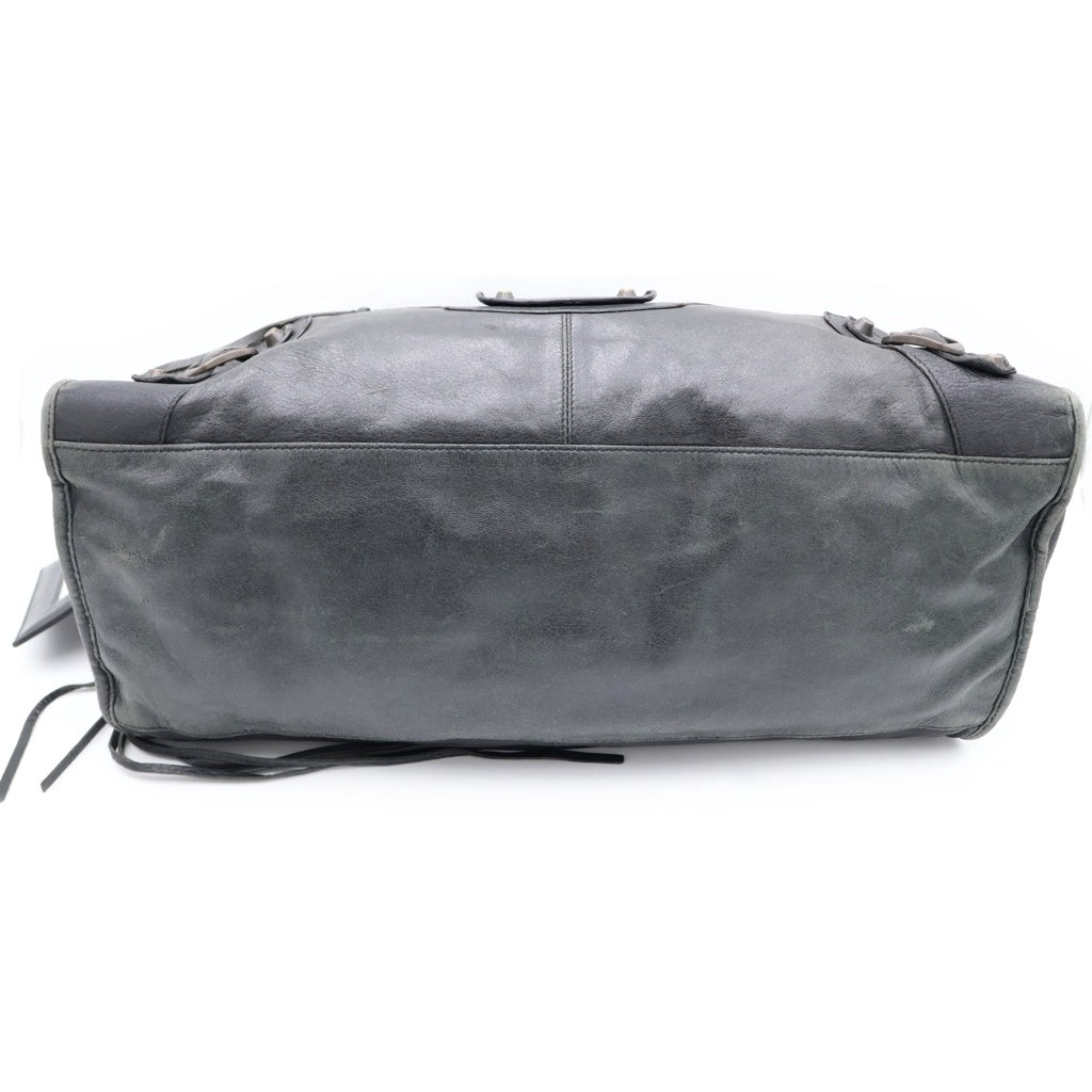 BALENCIAGA(バレンシアガ) エディターズバッグ ザ パートタイム レザー 2WAY ハンドバッグ ショルダーバッグ ブラック 168028 レディース