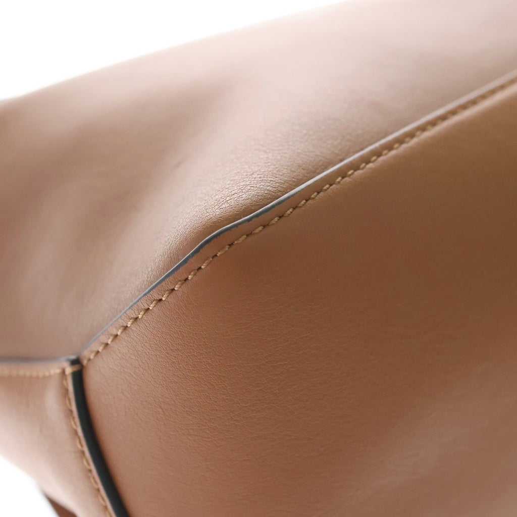LOEWE(ロエベ) パズルエッジバッグ スモール カーフ レザー 2WAY ハンドバッグ ショルダーバッグ ブラウン レディース