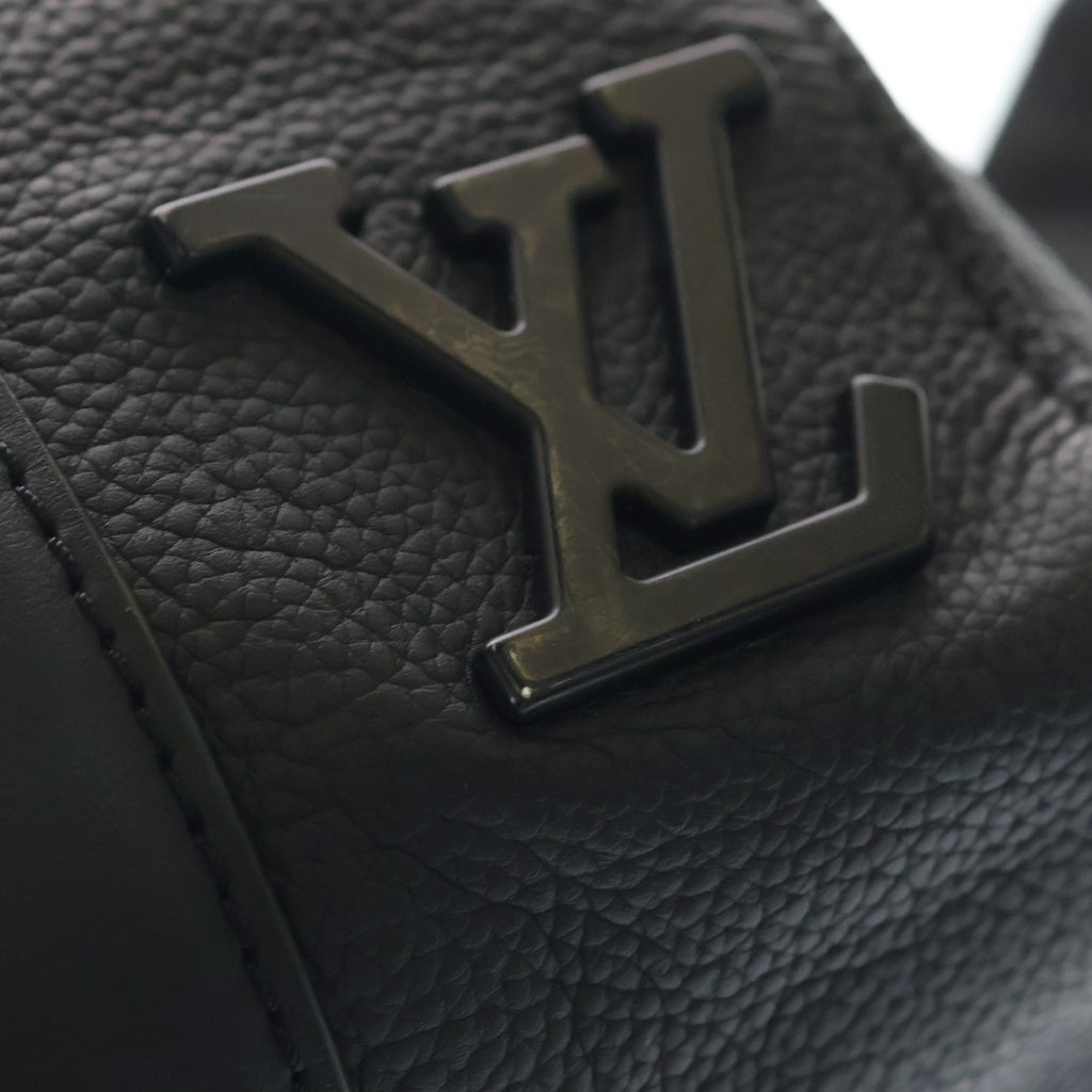 LOUIS VUITTON(ルイヴィトン) アエログラム シティ キーポル レザー ショルダーバッグ ICタイプ ブラック M59255 レディース