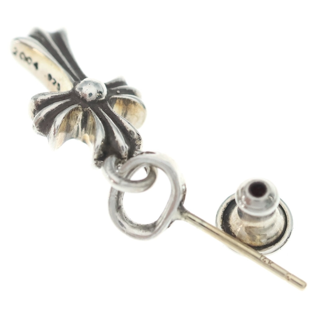 CHROME HEARTS(クロムハーツ) BBY F PPRCHN ベイビーファットクロス ドロップピアス シルバー BCA090