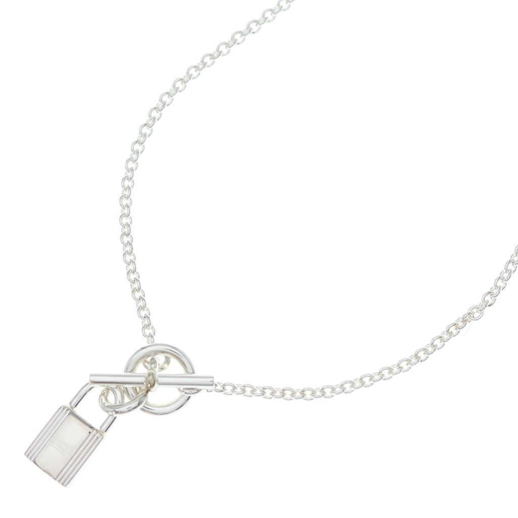 HERMES(エルメス) アミュレット カデナ ネックレス ペンダント チェーン シルバー