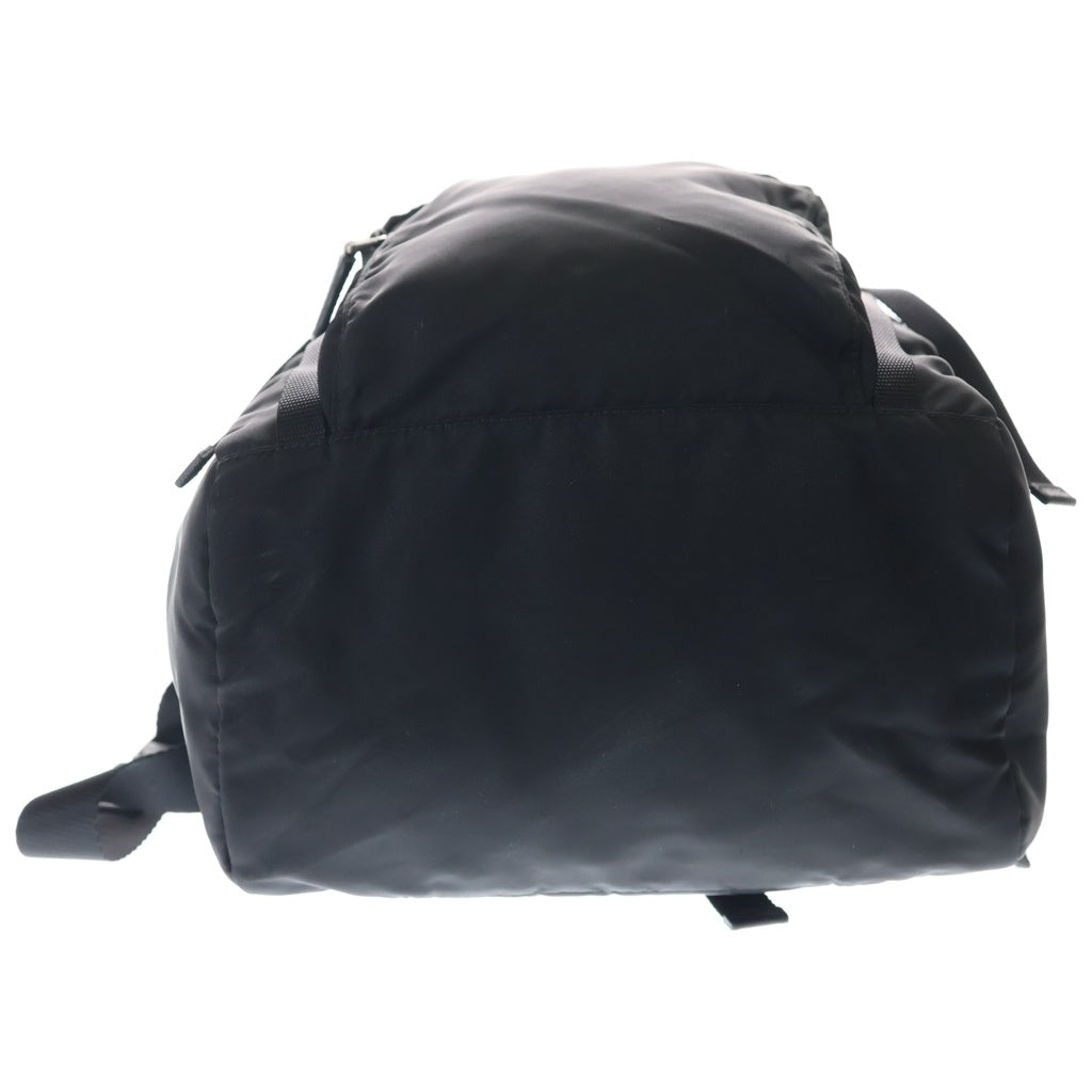 PRADA(プラダ) RE-NYLON リュックサック バックパック ブラック ナイロン 2VZ135 シルバー金具 レディース