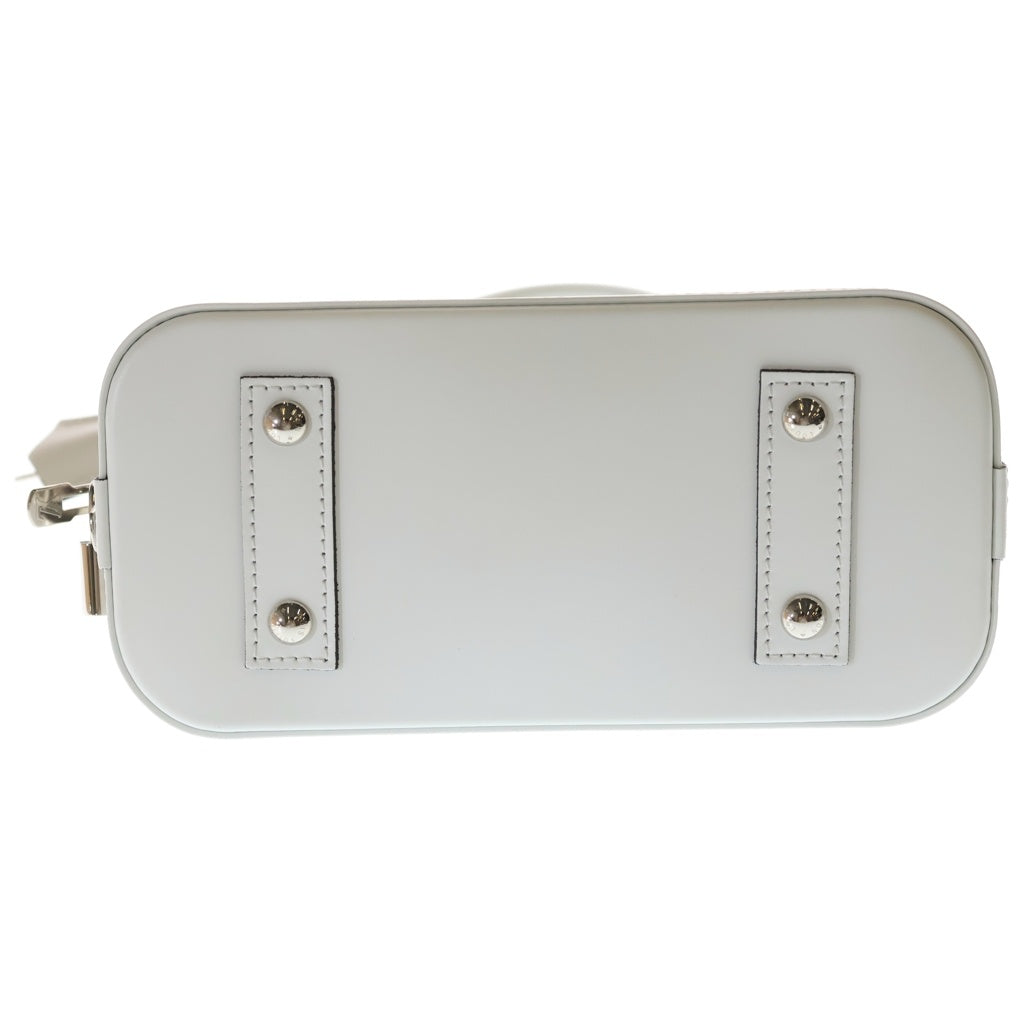 LOUIS VUITTON(ルイヴィトン) エピ アルマBB レザー 2WAY ハンド ショルダーバッグ シルバー金具 ホワイト M11381 レディース