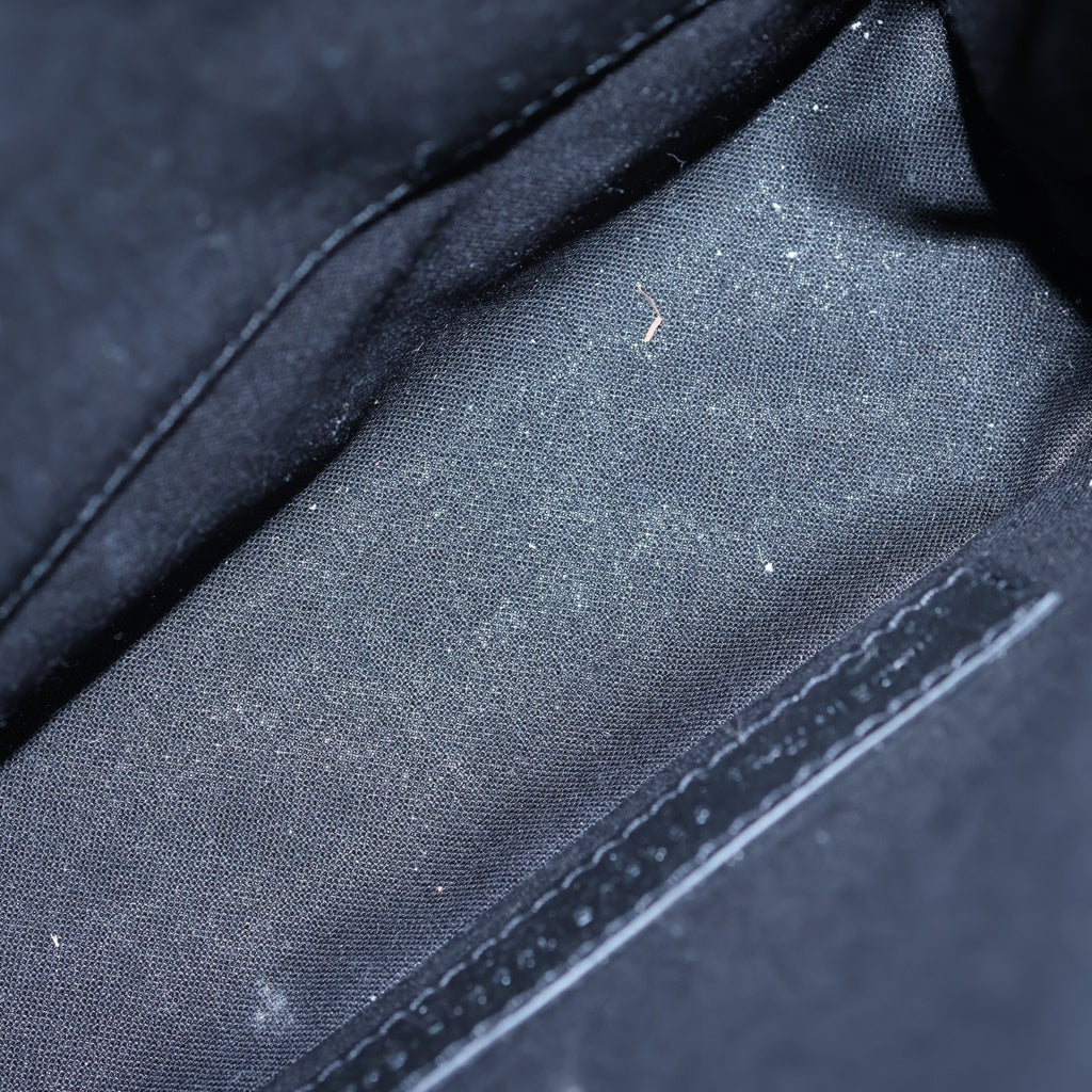 BALENCIAGA(バレンシアガ) ショッピング フォンフォルダー レザー 2WAY ハンド ショルダー バッグ シルバー金具 ブラック 693805 レディース