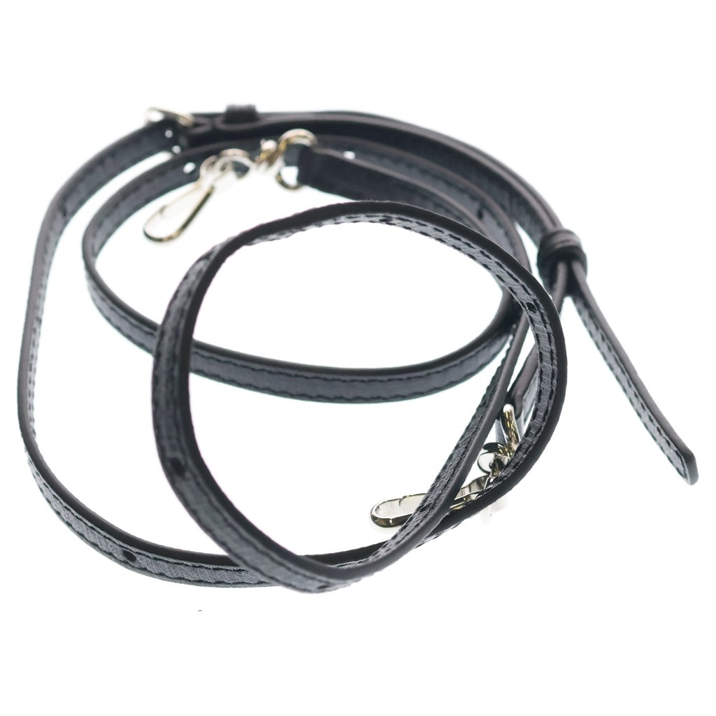 BALENCIAGA(バレンシアガ) ショッピング フォンフォルダー レザー 2WAY ハンド ショルダー バッグ シルバー金具 ブラック 693805 レディース